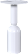 White Ava Bar Table
